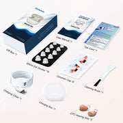 App-Controlled CIC Hearing Aid - Discreet Rechargeable Design - Smart 16 Channel Digital Sound - Personalized Audio Control and comfortable fit