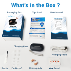 Minura – Discreet Rechargeable CIC Hearing Aids for Everyday Listening