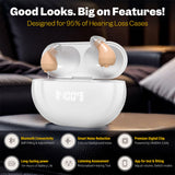 App-Controlled CIC Hearing Aid - Discreet Rechargeable Design - Smart 16 Channel Digital Sound - Personalized Audio Control and comfortable fit