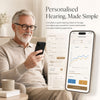 AUREX™ Rechargeable Bluetooth Hearing Aids - discreet receiver-in-canal (RIC) - Claritytone