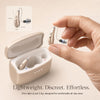 AUREX™ Rechargeable Bluetooth Hearing Aids - discreet receiver-in-canal (RIC) - Claritytone